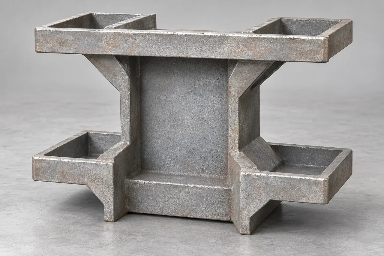 Circular Ribbed CI/SG Iron Housing Casting