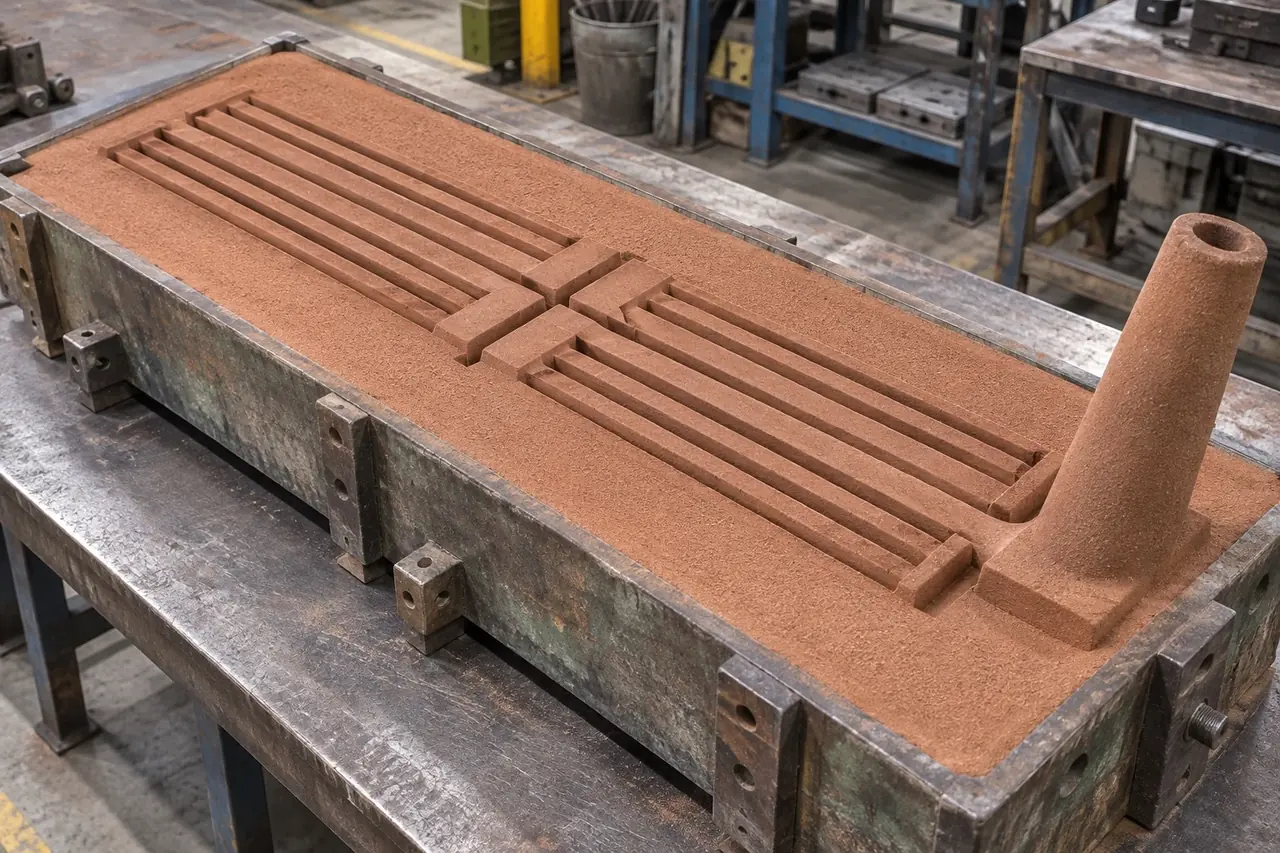 Foundry moulding environment